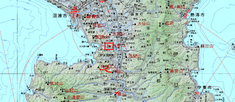 伊豆半島 大男山(207m) 2013年12月23日 伊豆半島 大男山(207m) 2013年12月23日